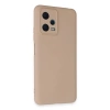 Durukar®   Redmi Note 12 5G Kılıf Nano içi Kadife Silikon - Pudra