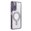 Durukar®   Redmi Note 12 Pro 4G Joke Simli Magneticsafe Kılıf - Derin Mor