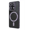 Durukar®   Redmi Note 13 Pro 4G Joke Simli Magneticsafe Kılıf - Derin Mor