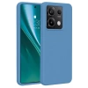 Durukar®   Redmi Note 13 Pro 4G Kılıf First Silikon - Mavi