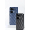 Durukar®   Redmi Note 13 Pro 4G Kılıf Petek Silikon Kapak - Koyu Yeşil