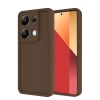Durukar®   Redmi Note 13 Pro 4G Kılıf Viera Silikon - Kahverengi