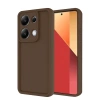 Durukar®   Redmi Note 13 Pro 4G Kılıf Viera Silikon - Kahverengi