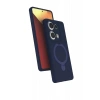 Durukar®   Redmi Note 13 Pro 4G Regal Magsafe Standlı Kapak - Lacivert