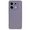 Durukar®   Redmi Note 13 Pro 5G Kılıf Petek Silikon Kapak - Lila