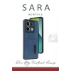 Durukar®   Redmi Note 13 Pro 5G Kılıf Sara Kartvizitli Deri Kılıf - Taba