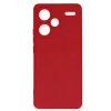 Durukar®   Redmi Note 13 Pro Plus Kılıf Nano içi Kadife Silikon - Kırmızı