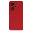 Durukar®   Redmi Note 13 Pro Plus Kılıf Nano içi Kadife Silikon - Kırmızı