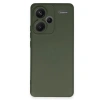 Durukar®   Redmi Note 13 Pro Plus Kılıf Nano içi Kadife Silikon - Koyu Yeşil