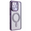 Durukar®   Redmi Note 14 4G Joke Simli Magneticsafe Kılıf - Derin Mor