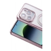 Durukar®   Redmi Note 14 4G Joke Simli Magneticsafe Kılıf - Pembe