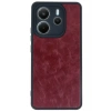 Durukar®   Redmi Note 14 4G Kılıf Aras Deri Kapak - Bordo