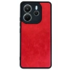 Durukar®   Redmi Note 14 4G Kılıf Aras Deri Kapak - Kırmızı