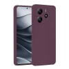 Durukar®   Redmi Note 14 4G Kılıf First Silikon - Mürdüm