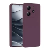 Durukar®   Redmi Note 14 4G Kılıf First Silikon - Mürdüm