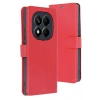 Durukar®   Redmi Note 14 4G Kılıf Trend S Plus Kapaklı Kılıf - Kırmızı