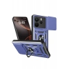 Durukar®   Redmi Note 14 4G Pars Lens Yüzüklü Silikon - Lacivert