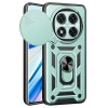 Durukar®   Redmi Note 14 Pro 4G Kılıf Pars Lens Yüzüklü Silikon - Yeşil