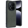 Durukar®   Redmi Note 14 Pro 5G Kılıf Aras Deri Kapak - Koyu Yeşil