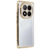 Durukar®   Redmi Note 14 Pro 5G Kılıf  Lensli Silikon - Gold