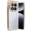 Durukar®   Redmi Note 14 Pro 5G Kılıf  Lensli Silikon - Gold