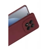 Durukar®   Redmi Note 15 4G Viera Silikon - Bordo