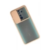 Durukar®   Redmi Note 8 Pro Kılıf Palm Buzlu Kamera Sürgülü Silikon - Pembe