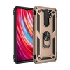 Durukar®   Redmi Note 8 Pro Kılıf Sofya Yüzüklü Silikon Kapak - Gold
