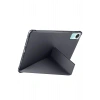 Durukar®   Redmi Pad SE 4G Kılıf Kalemlikli Mars Tablet Kılıfı - Siyah