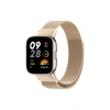 Durukar®   Redmi Watch 3 Metal Mıknatıslı Kordon - Metalik Gold