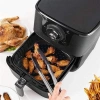 Durukar® Renkli Isıya Dayanıklı Yıkanılabilir Silikon Fırın Ve Airfryer Yuvarlak Pişirme Matı 20 Cm