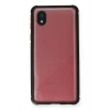 Durukar®  Samsung Galaxy A01 Core Kılıf Miami Şeffaf Silikon - Siyah