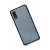 Durukar®  Samsung Galaxy A02 Kılıf Miami Şeffaf Silikon - Lacivert