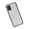 Durukar®  Samsung Galaxy A02S Kılıf Miami Şeffaf Silikon - Koyu Yeşil