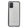 Durukar®  Samsung Galaxy A02S Kılıf Miami Şeffaf Silikon - Lacivert