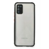 Durukar®  Samsung Galaxy A02S Kılıf Miami Şeffaf Silikon - Siyah