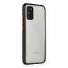 Durukar®  Samsung Galaxy A02S Kılıf Miami Şeffaf Silikon - Siyah