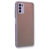 Durukar®  Samsung Galaxy A03S Kılıf Montreal Silikon Kapak - Mor