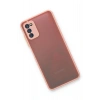 Durukar®  Samsung Galaxy A03S Kılıf Montreal Silikon Kapak - Pembe