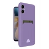 Durukar®  Samsung Galaxy A05 Kelvin Kartvizitli Silikon - Lila
