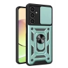 Durukar®  Samsung Galaxy A05S Kılıf Pars Lens Yüzüklü Silikon - Yeşil
