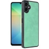 Durukar®  Samsung Galaxy A06 Kılıf Aras Deri Kapak - Koyu Yeşil