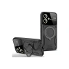 Durukar®  Samsung Galaxy A06 Kılıf Joy Lens Standlı Kapak - Siyah