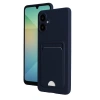 Durukar®  Samsung Galaxy A06 Kılıf Kelvin Kartvizitli Silikon - Lacivert