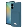 Durukar®  Samsung Galaxy A06 Kılıf Kelvin Kartvizitli Silikon - Mavi