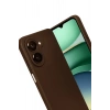 Durukar®  Samsung Galaxy A07 4G Auto Focus Karbon Kapak - Kahverengi