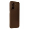 Durukar®  Samsung Galaxy A07 4G Auto Focus Karbon Kapak - Kahverengi