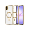 Durukar®  Samsung Galaxy A07 4G Kross Magneticsafe Kapak - Gold