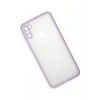 Durukar®  Samsung Galaxy A11 Kılıf Montreal Silikon Kapak - Mor