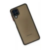 Durukar®  Samsung Galaxy A12 Kılıf Montreal Silikon Kapak - Siyah
